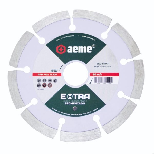 Disco Diamantado AEME EXTRA Segmantado